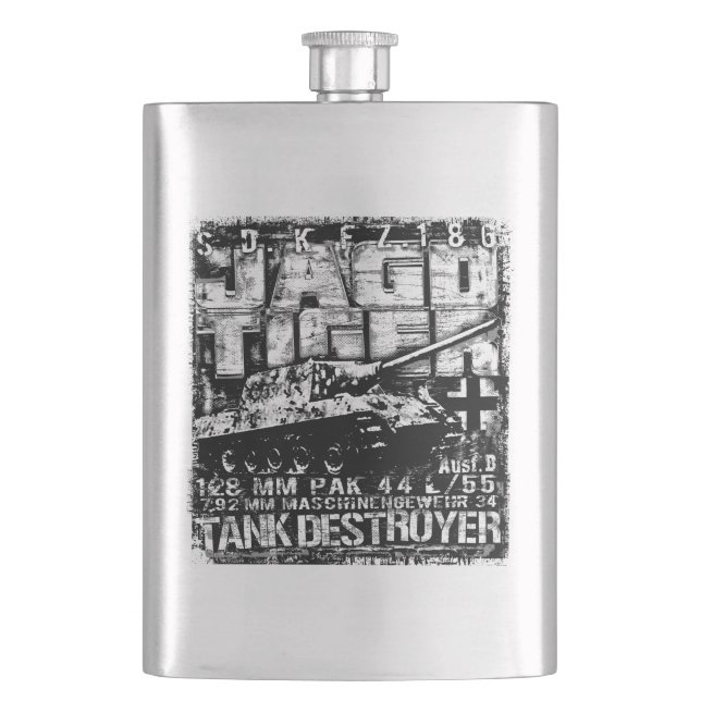 JAGDTIGER HIP FLASK (Front)