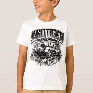 JAGDTIGER Kids' Hanes TAGLESSツョ T-Shirt T-Shirt