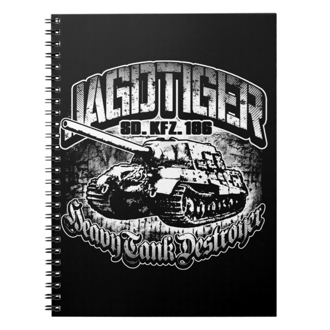 JAGDTIGER Spiral Photo Notebook (Front)