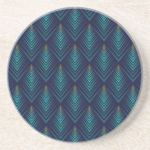 Jagged Edge: Dynamic Pattern Play Coaster