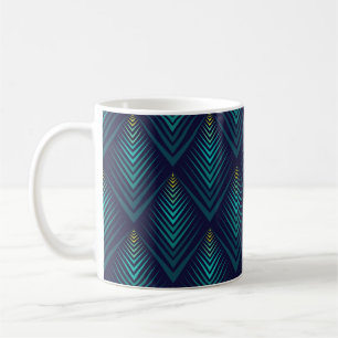 Jagged Edge: Dynamic Pattern Play Coffee Mug