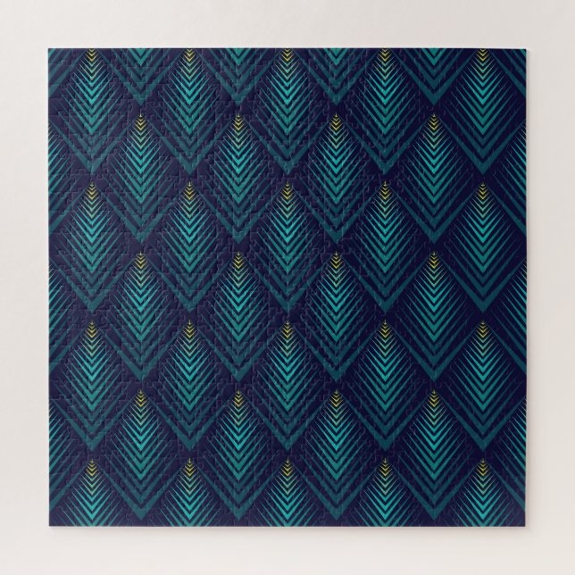 Jagged Edge: Dynamic Pattern Play Jigsaw Puzzle (Vertical)