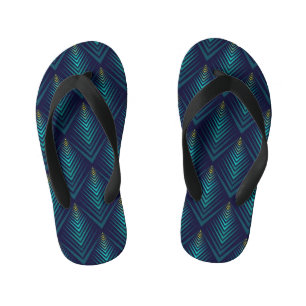 Jagged Edge: Dynamic Pattern Play Kid's Thongs