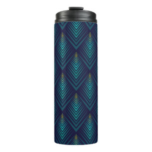 Jagged Edge: Dynamic Pattern Play Thermal Tumbler