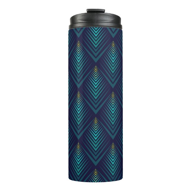 Jagged Edge: Dynamic Pattern Play Thermal Tumbler (Front)