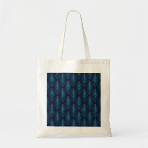 Jagged Edge: Dynamic Pattern Play Tote Bag