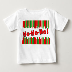 Jagged Lines – Red and Green Baby T-Shirt