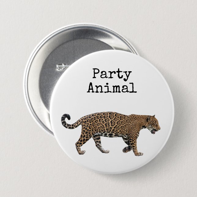 Jaguar 7.5 Cm Round Badge (Front & Back)