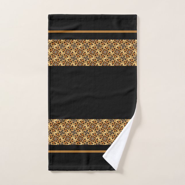 Jaguar Abstract Pattern Hand Towel - Wildlife (Hand Towel)