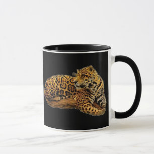 Jaguar Black Mug