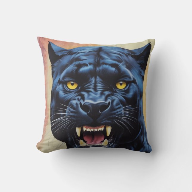 Jaguar - Black Panther  Cushion (Front)
