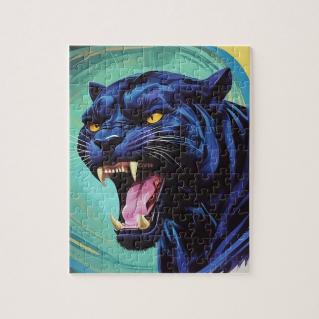 Jaguar - Black Panther  Jigsaw Puzzle (Vertical)