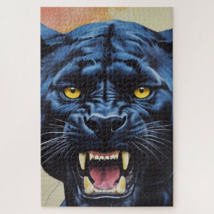 Jaguar - Black Panther  Jigsaw Puzzle