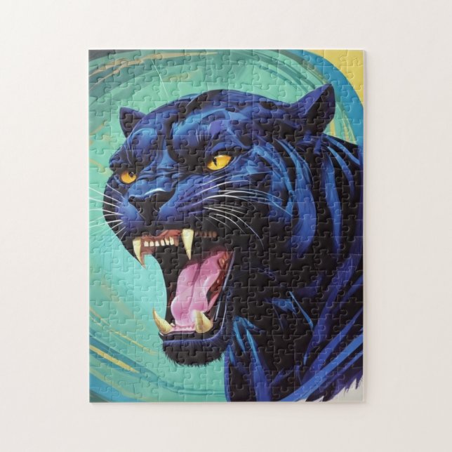 Jaguar - Black Panther  Jigsaw Puzzle (Vertical)