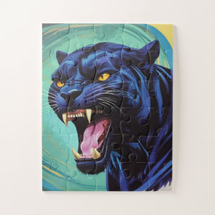 Jaguar - Black Panther  Jigsaw Puzzle