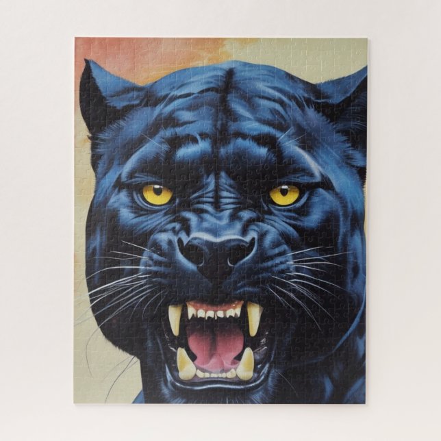 Jaguar - Black Panther  Jigsaw Puzzle (Vertical)