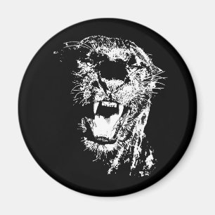 Jaguar - Black Panther Magnet