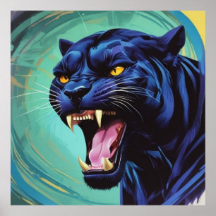 Jaguar - Black Panther  Poster