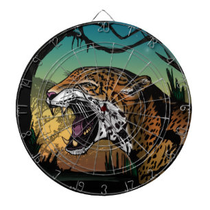 Jaguar dartboard