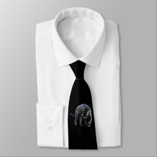 Jaguar Diablo black necktie