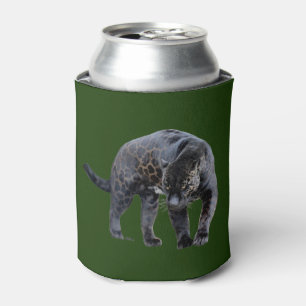 Jaguar Diablo green can cooler