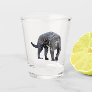 Jaguar Diablo shot glass