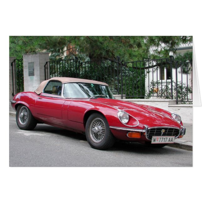 Jaguar E Type (Front Horizontal)