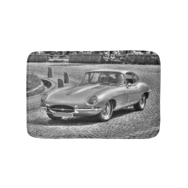Jaguar E-Type Bath Mat (Front)
