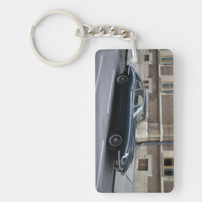 Jaguar E-Type Hardtop Key Ring (Front)