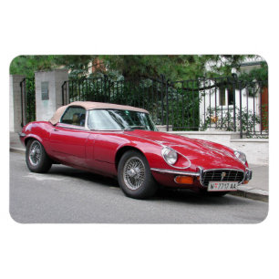 Jaguar E Type Magnet