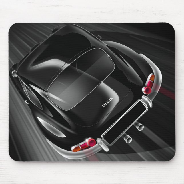 Jaguar E-Type Mouse Mat (Front)