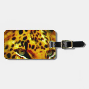 Jaguar Eyes Luggage Tag