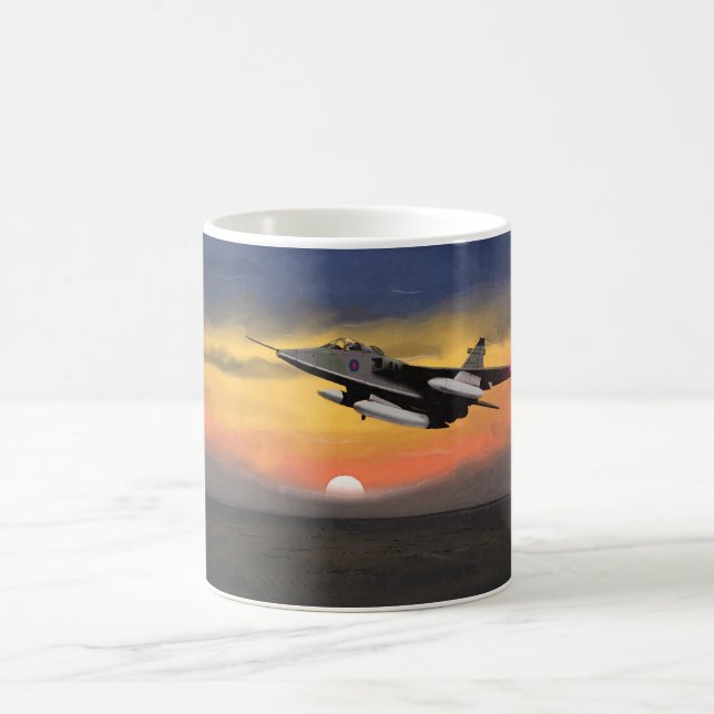 Jaguar Fighter Bomber Coffee Mug (Center)