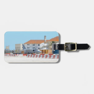 Jaguar Fighter Jet Luggage Tag