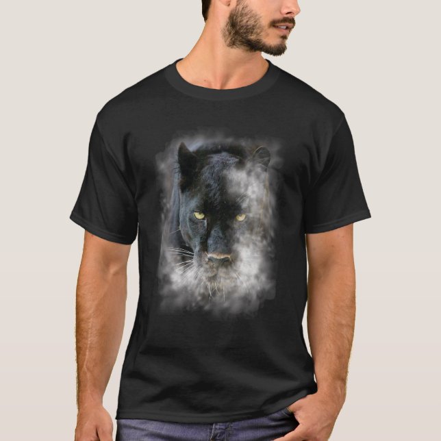 Jaguar Illustration Jaguar Head Graphic Illustrati T-Shirt (Front)
