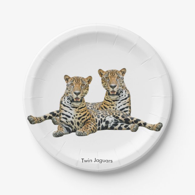 Jaguar image for Paper Plate (Front)