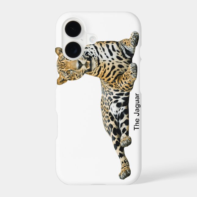 Jaguar image iPhone 8/7, Barely There Phone Case (Back)