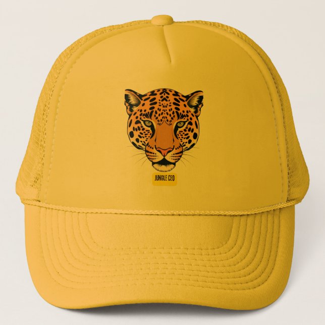 Jaguar. Jungle CEO Trucker Hat (Front)