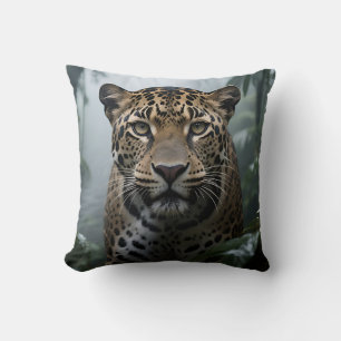 Jaguar Jungle Portrait Cushion