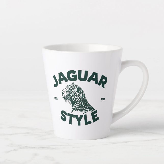 Jaguar Latte Mug (Right)