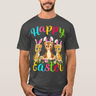 Jaguar Lover Funny Easter Egg Bunny Jaguar Happy E T-Shirt