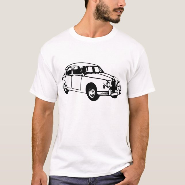 Jaguar mk1 illustration T-Shirt (Front)