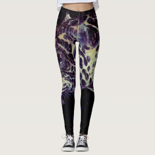 Jaguar Modern Purple Leggings