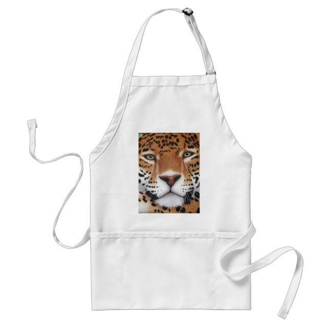Jaguar Painting Standard Apron (Front)