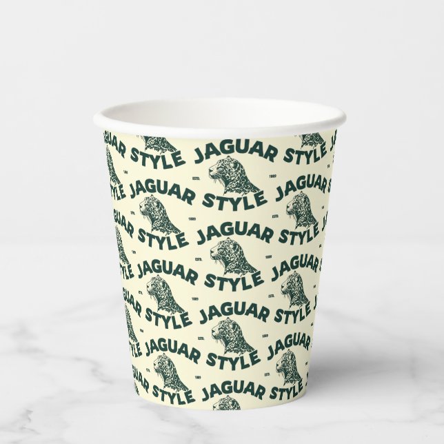 Jaguar Paper Cups (Front)