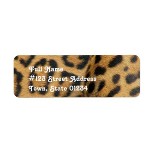 Jaguar Pattern Return Address Label
