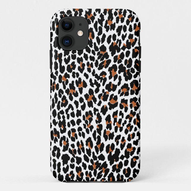 Jaguar Print Case-Mate iPhone Case (Back)