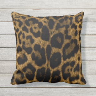 Jaguar Print Cushion