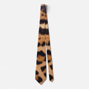 Jaguar Print Tie