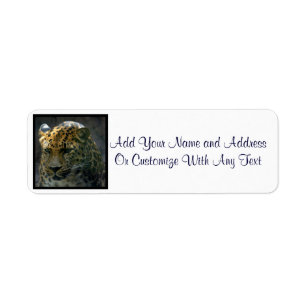 Jaguar Return Address Label